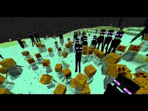 Enderman vs Snowmen