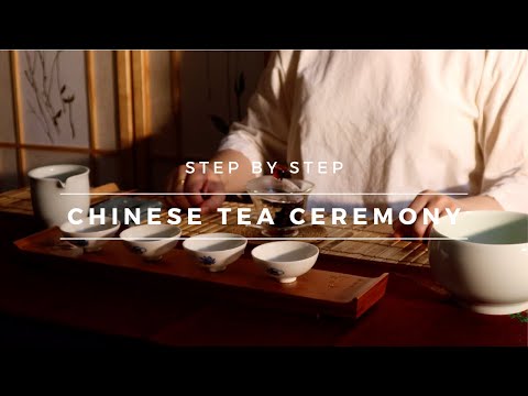 How to do Chinese Tea Ceremony step by step (Guiwan brewing method explained)