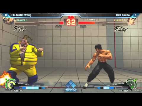 SSF4 EG Justin Wong RZR Fuudo - EVO2K12 Pool Play