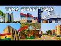 TEMA 4K CITY DRIVE 2024 TEMA ACCRA STREET WALK