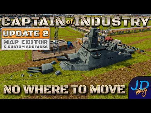 No Where to Move 🚛 Captain of Industry Update 2 🚜 Ep1 👷 Lets Play, Walkthrough