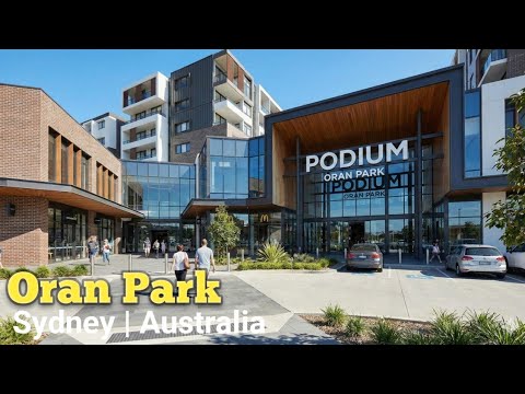 An evening adventure in Oran Park Town Centre | Sydney | Australia