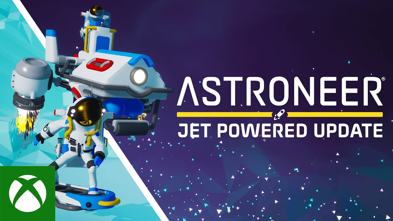 Astroneer Jet Powered trailer cover