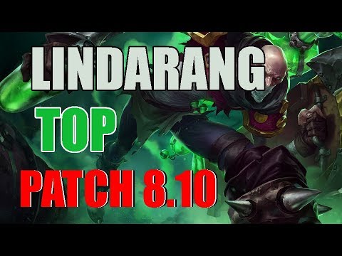 Hanwha Life Esports Lindarang Play Singed Top Patch 8.10