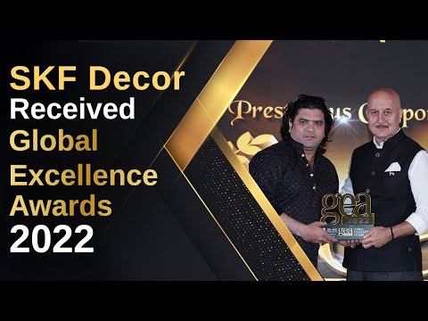 Naseem Khan (SKF Decor) won GEA 2022 for Best Furniture Manufacturer in India