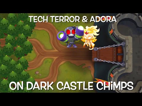 Adora & Tech Terror on Dark Castle Chimps (BTD 6)