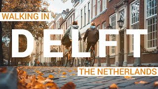 Walking in Delft during Covid times