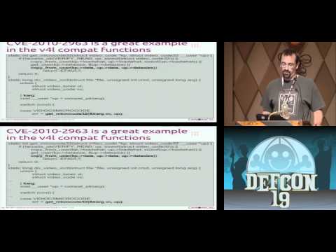 DEFCON 19: Kernel Exploitation Via Uninitialized Stack (w speaker)