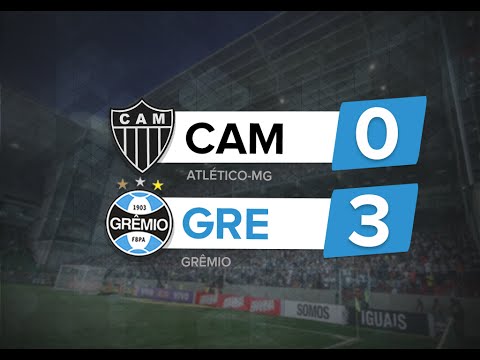 Os gols de Atlético-MG 0 X 3 GRÊMIO - Brasileirão 2016