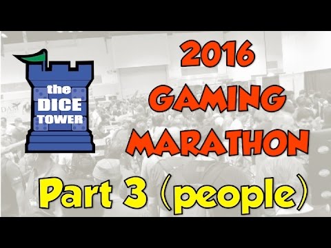 Dice Tower 2016 Live Gaming Marathon