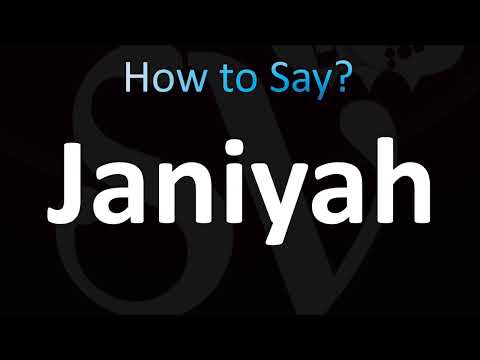 How to Pronounce Janiyah (CORRECTLY!)