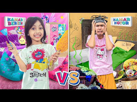 [ENG CC+AUDIO] LEIKA CLEAN ROOM VS TOMPEL DRITY ROOM 😍 LEIKA VS TOMPEL CHALLENGE