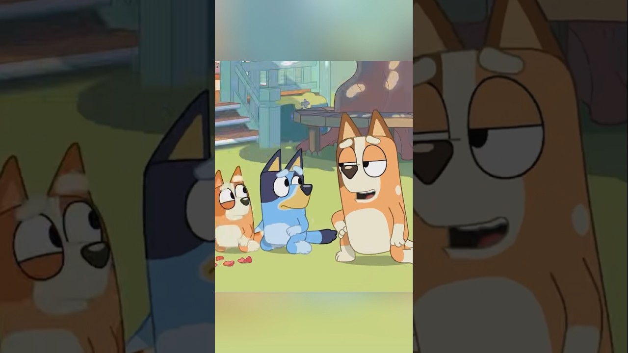 "KEEPY UPPY - BLUEY INDONESIA DUB CLIP" #bluey #shorts