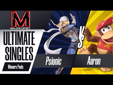 Psionic (Sheik) vs Aaron (Diddy Kong) - Ultimate Singles Winners Pools - MAJOR UPSET
