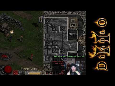 Diablo 2 Lord of Destruction- Paladin Gold Pick up Only Challenge Run Intro |Alucardplayz