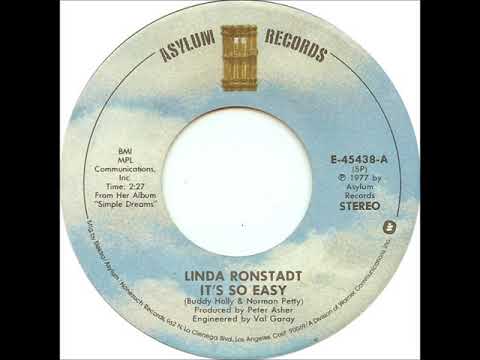 Linda Ronstadt ‎- It's So Easy (1977)