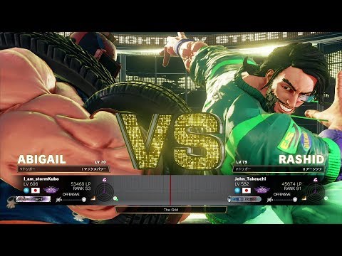 Storm Kubo (Abigail) vs John Takeuchi (Rashid)：ストーム久保（アビゲイル）vs 竹内ジョン（ラシード）
