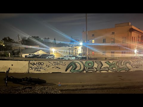 ASMR In Action Raw Graffiti POV Los Angeles Freeways