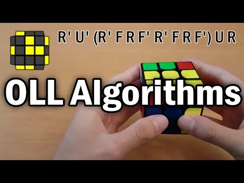 Rubik's Cube: All 57 OLL Algorithms & Finger Tricks