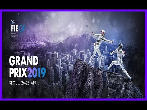 Men's Sabre Grand Prix Seoul 2019 - Commentary Feed - Piste Blue