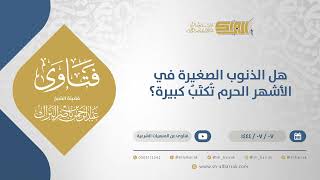 هل الذنوب الصغيرة في الأشهر الحرم تكتب كبيرة؟ - الشيخ عبدالرحمن البراك (11733) image