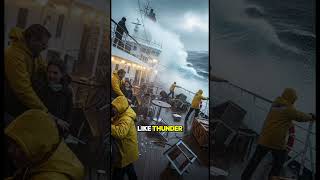 Top 10 Big Cruise Ships In Huge Storm! Dangerous Waves In Hurricane#short