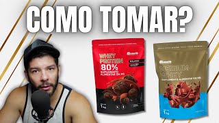 COMO TOMAR WHEY 80% E MEDIUM WHEY (Growth)?