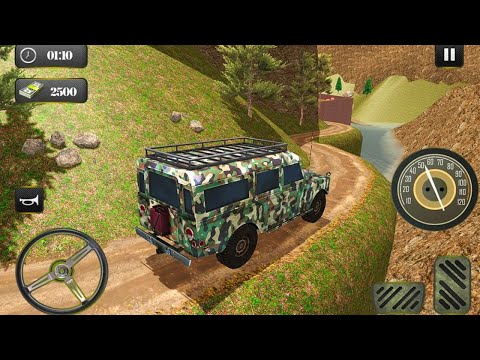 US OffRoad Army Truck driver 2020 - Android Gameplay #2