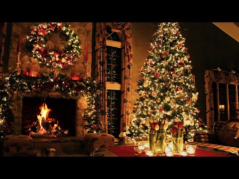 3Hours Classic Christmas Music with Fireplace 🎅🏼 Top Christmas Songs Playlist 🎄 Merry Christmas 2025