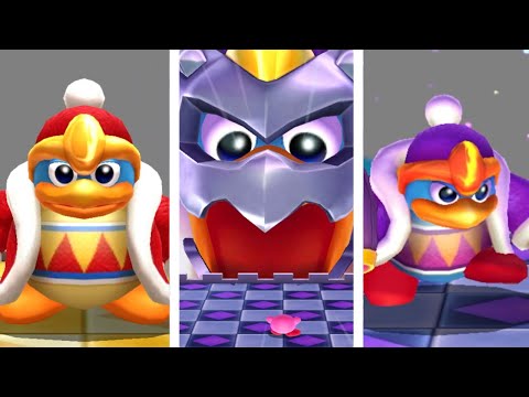 Kirby's Blowout Blast - All King Dedede Battles