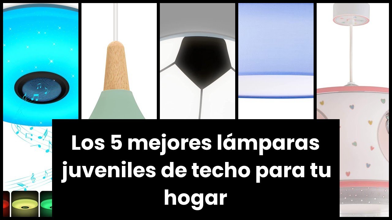 Watch 【LÁMPARAS JUVENILES DE TECHO】Los 5 mejores lámparas juveniles de techo para tu hogar Now 【LÁMPARAS JUVENILES DE TECHO】Los 5 mejores lámparas juveniles de techo para tu hogar
