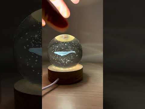Crystal Moon Lamp
