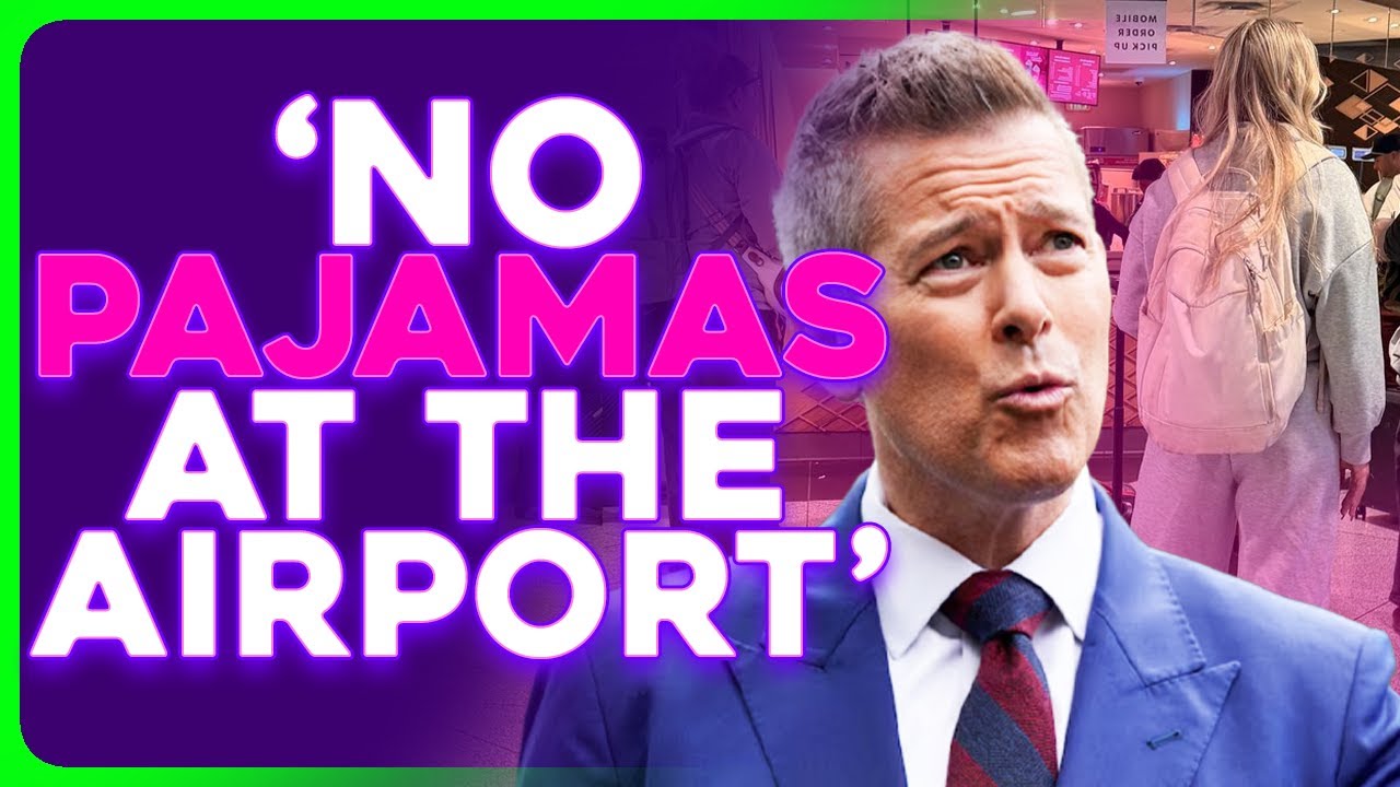 Pajamas & Sweatpants at Airports Spark Debate
