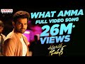 What Amma What Is This Amma Video Song Vunnadhi Okate Zindagi Songs Ram Anupama Lavanya DSP