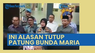 Polisi Bantah Soal Patung Bunda Maria Kulonprogo Ditutup Terpal Bukan Diprotes Warga, Ini Alasannya