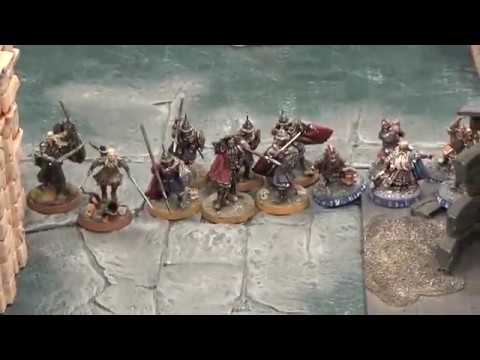The Hobbit / Lotr Battle Report 500 pt : The Free People vs Mordor