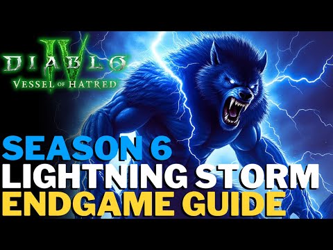 Best Lightning Storm Druid Build in Diablo 4