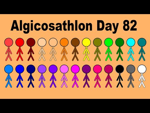 Algicosathlon Day 82 - RTTB Run Race ASRM in Algodoo