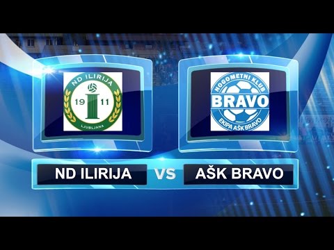 vrhunci tekme 19. kroga 3. SNL - center med ND Ilirija in AŠK Bravo, april 2017