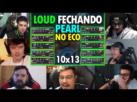 REAÇÕES A LOUD FECHANDO A PEARL PIOR ARMADA CONTRA KARMINE CORP