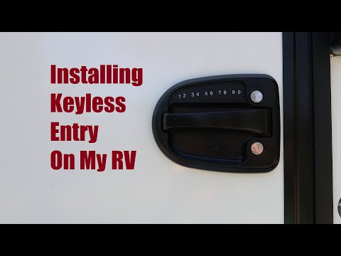 RV Keyless Entry Upgrade | Global Link Ultra E Pro Electronic Lock