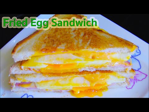 Fried Egg Sandwich Recipe - Quick and Easy Breakfast Recipe