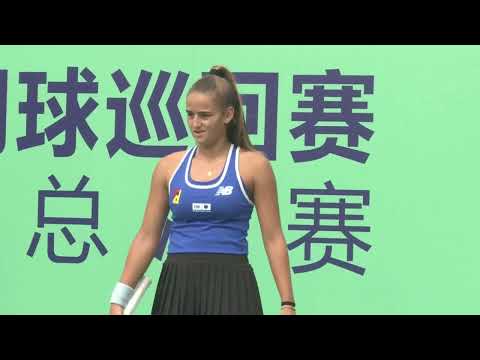 Charo Esquiva Banuls [7] (ESP) vs Alena Kovackova [ALT] (CZE) / 0-6 6-4 4-6 / ITF Junior Finals C SF