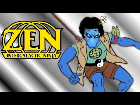 Pickup and Play Zen Intergalactic Ninja (NES) Konami, 1993