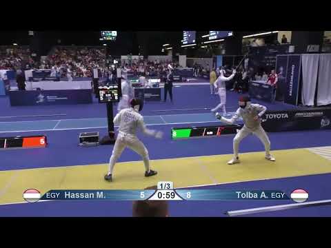 World Championships 2023 SMF - L64 - Mohammad Hassan EGY v Biko Tolba EGY