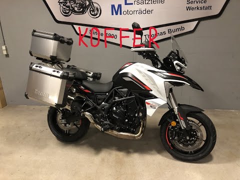 Benelli TRK 702 mit Original Alukoffer - Walkaround