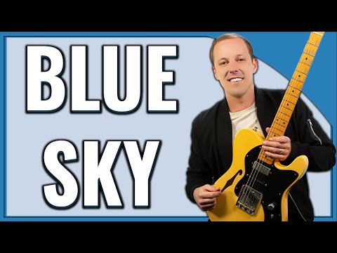 Blue Sky Guitar Lesson (Allman Brothers Band)
