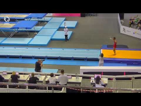 Aleksandr LISITSYN (RUS) - 2021 European silver medallist, tumbling