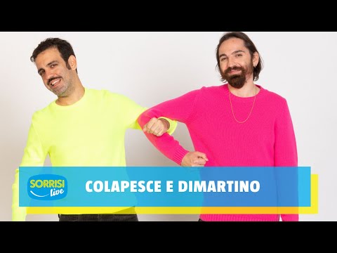 Colapesce e Dimartino a Sorrisi Live