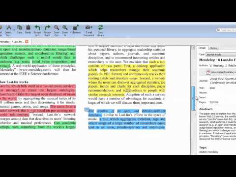 Create and Use Groups (Mendeley Minute)